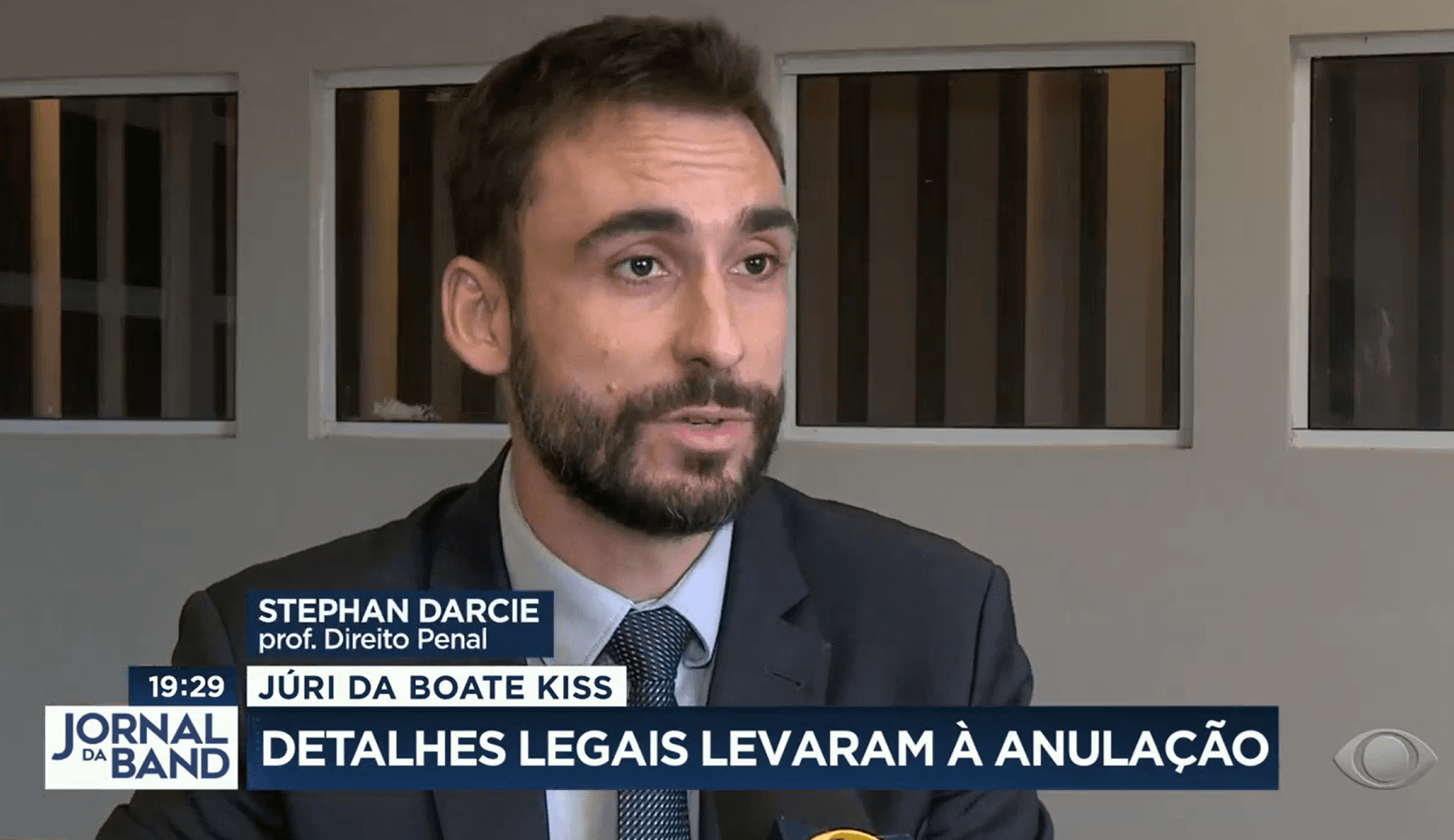 Stephan Darcie no Jornal da Band
